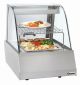Warmhoudvitrine 1/1GN, ronde ruit