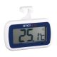 Waterdichte mini thermometer - wit