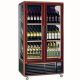Vitrine wijnbewaring, 3 glazen zijden (3 temperaturen) 680L