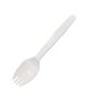 Disposable spork 2-in-1 vork en lepel 14cm