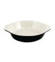 Vogue ronde gratineerschaal zwart 0,4ltr