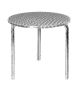 Bolero ronde stapelbare RVS tafel 60cm