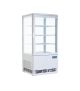 Polar gekoelde vitrine wit 68ltr
