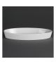 Olympia Whiteware ovale ovenschalen 18,4 x 10,3cm